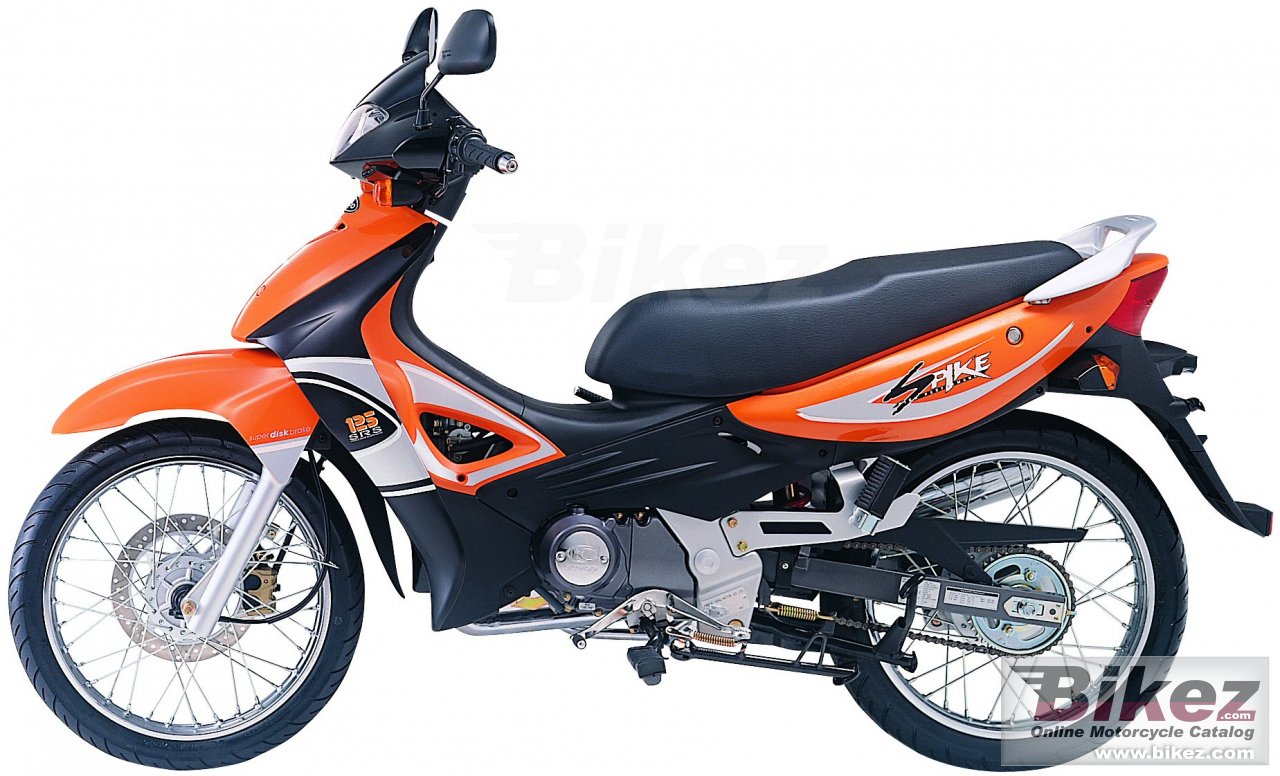 Big Kymco 125 spike picture and wallpaper from Bikez.com